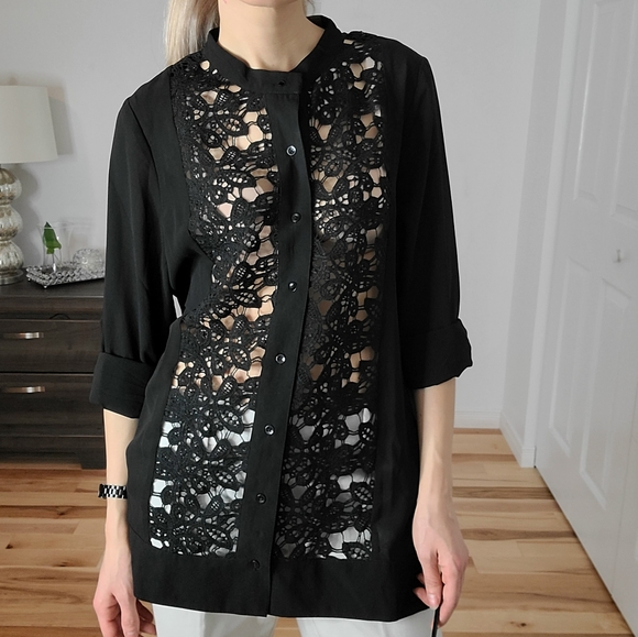 Reitmans long sleeve blouse tunic style - Picture 11 of 17